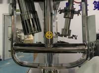 Cuve de mélange de liquides industrielle en acier inoxydable avec agitateur