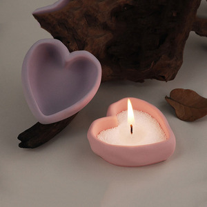 YS forma irregolare a cuore candeliere stampi in Silicone gesso Mini scatola di colata stampo <span class=keywords><strong>fai</strong></span> <span class=keywords><strong>da</strong></span> <span class=keywords><strong>te</strong></span> decorazione per la casa forniture - Product Image 4