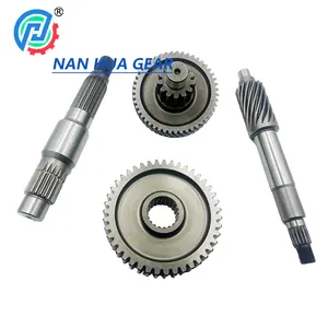 Motorcycle Transmission Axle Drive Axle Output Sprocket Shaft Gearbox Output Final Drive gear For Yamah BWS100 XF50