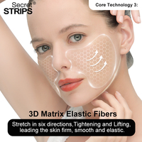 Masque liftant anti-âge pour usage domestique, patchs de soin raffermissants pour le visage, masque de nuit anti-rides