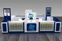 Kiosque d'affichage de mode, pour téléphone portable, accessoires pour téléphones, vente, nouveauté 2019