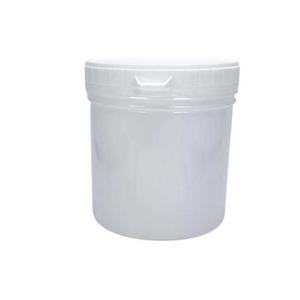 Contenedor de Plástico HDPE de Gran Capacidad de 1.2L, Envase Cilíndrico para Productos Químicos con Tapa en Espiral, Color Blanco Lechoso - Product Image 1