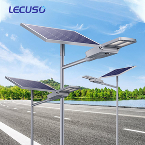 60W to 200W Solar Street Lamp Waterproof Outdoor All-in-Two Split Type <b>with</b> IP66 Rating - Product Image 1