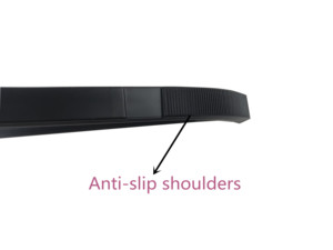 Appendiabiti Stile <span class=keywords><strong>Zara</strong></span> per Giacche, Camicie e Abiti da Donna, Antiscivolo, Ecologico in Plastica PP, Gancio Cromato Certificato ISO9001 - Product Image 5