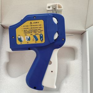 Étiquette Booster pour modèle de pistolet 101 pour crochet et boucle de vêtement, type standard, matériau ABS, couleur bleue, écologique et pratique - Product Image 6