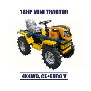Tractores Mini 4WD Multifuncionales, Motocultores, Cultivadores, Tractores de Jardín con Motor, Caja de Cambios y Componentes Principales - Product Image 1