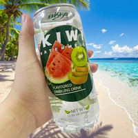Eau gazeuse aromatisée aux fruits en marque privée Kiwi+pastèque Boissons gazeuses douces pour les personnes en forme et à faible consommation calorique