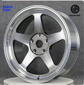 Rines de Aleación de Aluminio de 168 mm, Forjados a Medida, de una Pieza, para <span class=keywords><strong>Desmond</strong></span> Evo Regal Honda Civic, 5x114.3 5x100 5x120 5x108 - Product Image 1