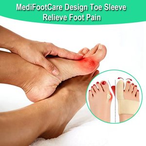 Bunion Corrector Sleeve, Adjustable Big Toe Straightener &amp; Alignment <strong>Splint</strong> for Hallux Valgus Pain Relief, Day and Night Support - Product Image 6