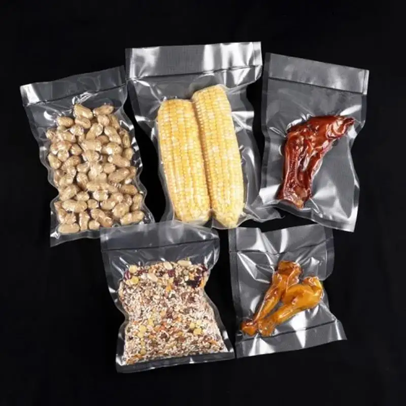 Sacos de vácuo para embalagem de carne e salsicha PA/PE de boa qualidade para frutos do mar