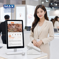Analyseur de cuir chevelu professionnel AI, machine d'analyse des cheveux avec écran 15,6 pouces et caméra HD pour salon de beauté