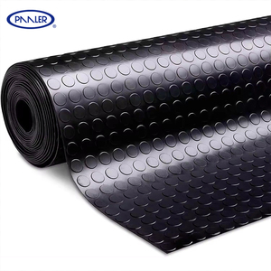 Fábrica al por mayor antideslizante PVC rollo estera coche garaje piso alfombra para taller uso doméstico con alta calidad - Product Image 2