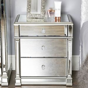 Chất Lượng Cao Phòng Ngủ Nhân Đôi Đầu Giường Bảng Tủ Với Ngăn Kéo - Product Image 2