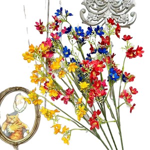 Salto artificiale seta margherita Bouquet 7 forchette Packaging personalizzato ringraziamento san valentino impermeabile - Product Image 6