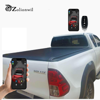 Couverture de benne rigide électrique en aluminium Zolionwil pour Toyota Hilux Revo 1.5 Cab extra Cab 2012-2022