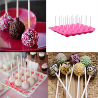 Großhandel Lollipop Backform Schokolade Schmelztiegel 20 Löcher Stand halter Silikon Kuchen Pop Formen Hersteller Silikon Lutscher Form