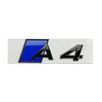 Autocollants et emblèmes ABS pour coffre et lettres de voiture A5/A6/A3/A4/A7/A8 - Décorations et accessoires de relooking automobile pour l'arrière et les côtés