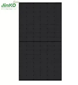 Conector MC4 Painel Solar Jinko Tiger Neo Todo Preto 420w 425w 430w 435w 440w Um Painel Solar de Grau para distribuidores da UE