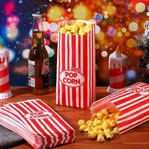 Bolsas de Papel para Palomitas de Maíz de 2 oz Personalizadas al por Mayor, Contenedores Desechables de Papel para Palomitas de Maíz para Festivales de Cine, Suministros para Fiestas Temáticas - Product Image 4
