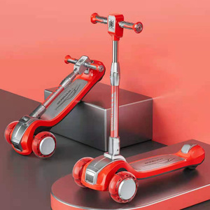 Scooter électrique pliable multifonctionnel intelligent <span class=keywords><strong>2022</strong></span> à 3 roues pour enfants avec siège réglable en hauteur - Product Image 4