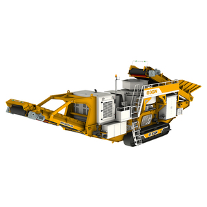 Équipement mobile de concassage d'agrégats de carrière, ligne de production de sable sur chenilles, usine mobile de fabrication de sable VSI haute efficacité - Product Image 2