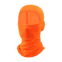 Imprimé personnalisé un trou tactique noir sport Moto pompier cagoule intégrale vélo visage Skimask