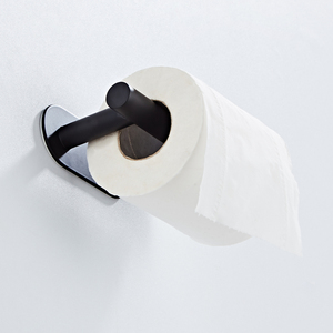 Porte-<span class=keywords><strong>papier</strong></span> hygiénique sans perçage, laiton massif, auto-adhésif, porte-<span class=keywords><strong>papier</strong></span> hygiénique, vente chaude aux États-Unis! - Product Image 3