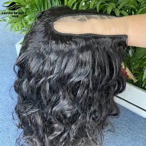 Lavish Beauty u part wig curly top quality cambodian hair 100% virgin raw unprocessed wigs wholesale u part clip in wig in stock