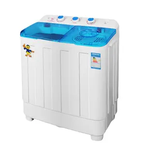 7kg 8lbs 13lbs Soporte independiente Temporizador de tamaño regular Lavadoras de bañera gemelas semiautomáticas