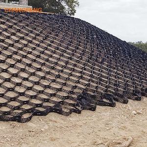 Hoge Sterkte Kunststof Geocells Grind Stabilisator Hdpe Geocell Grondstabilisatie Raster Voor Helling Bescherming Opritten Parkeren - Product Image 2
