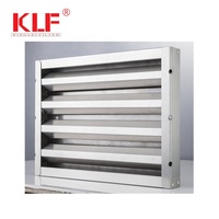 Filtro de grasa deflector de baja caída de presión filtro deflector de alta eficiencia para campana de cocina comercial
