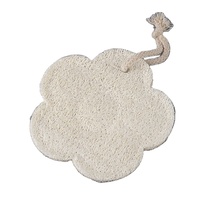 Tissu éponge Loofah naturelle biologique, filtre à la cellulite pour la cuisine, g