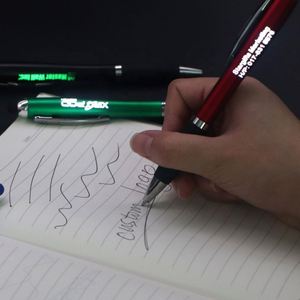 2025 New Custom Logo Sports Plastic Ball <b>Pen</b> with LED Light <b>Multi</b> <b>Color</b> Promotional Gift Premium for Corporate Events Wholesale - Product Image 3