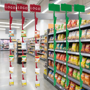 Bandes de présentation métalliques prêtes à l'emploi pour la promotion de snacks au point de vente - Product Image 1