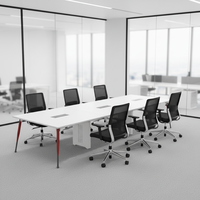 Table de travail modulaire de haute qualité Greatway BAS-CTA-A3, bureau de travail, mobilier de bureau, bureau de réunion simple
