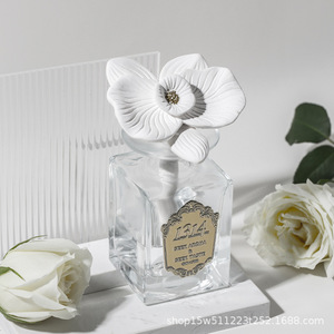 น้ำหอมปรับอากาศ กลิ่นดอกพุด บรรจุขวดแก้ว รุ่น 1314 สำหรับตกแต่งบ้าน กลิ่นหอมติดทนนาน 30-60 วัน - Product Image 1