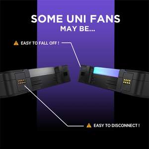 Ventilador de PC Interforce Magic Mirror Building Block Fan Splice, con Efecto de Luz de Espejo Infinito Dinámico ARGB, Refrigeración para Computadora de Escritorio - Product Image 3