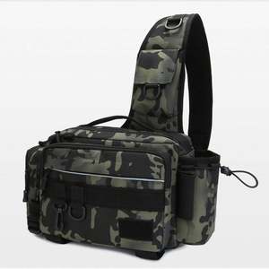 Muestra Gratuita Lista para Enviar, Bolsa de Pesca con Correa Desmontable para Caña, Señuelo y Carrete, Logotipo Personalizado - Product Image 1