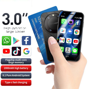 Teléfono Inteligente F8 <span class=keywords><strong>Pro</strong></span> Max Mini 3G Desbloqueado, Quad Core, Pantalla de 3.0'', 16GB, Doble SIM, Android 8.1, 2000mAh, WiFi, GPS, Desbloqueo Facial - Product Image 2