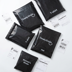 Sacs d'expédition biodégradables personnalisés en LDPE pour coursiers, sacs postaux en polyéthylène, sacs d'envoi postal - Product Image 2