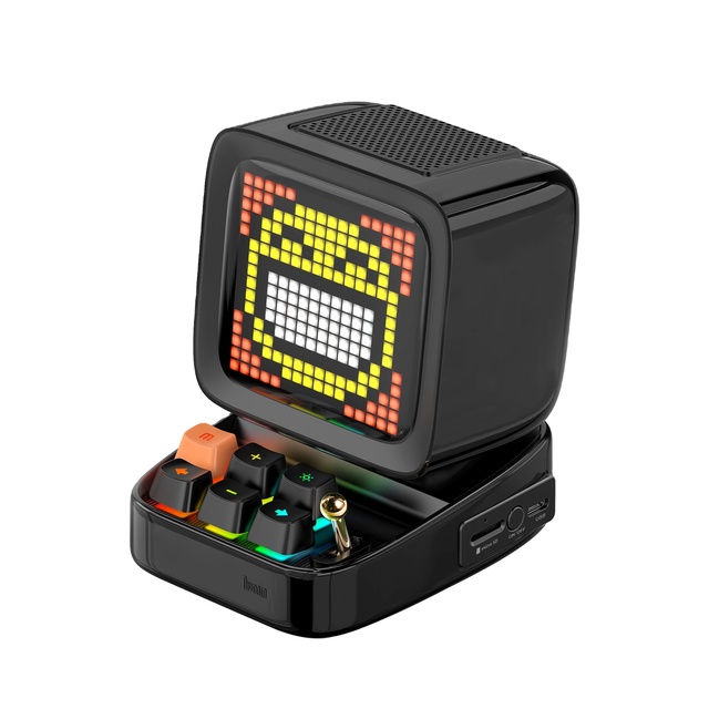 Portable Speaker Alarm Clock DIY LED Display Board, Birthday Gift Home Decoration