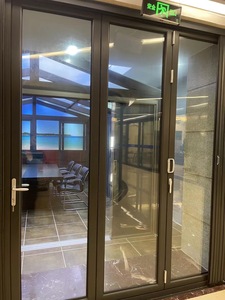 AS2047现代双层玻璃双折天井门室外铝隔音澳大利亚室外医院标准 - Product Image 5