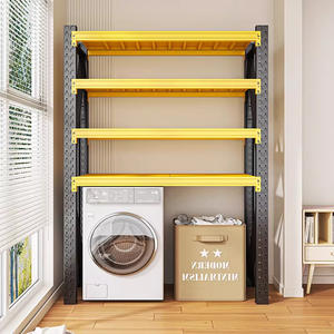 Estante de Almacenamiento HJ-S-202601 de 5 Niveles, Acero al Carbono, Ajustable, Tipo Vertical, para Organización de Lavandería - Product Image 4