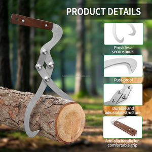 手动原木钳12英寸2爪原木打滑钳原木升降搬运工具 - Product Image 4