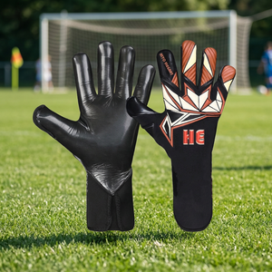 Gants de gardien de but en cuir de haute qualité, antidérapants, respirants, à doigts entiers, style tendance, dernier design, unisexe, prix attractif, nouvelle arrivée - Product Image 3