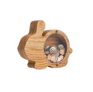 Alcancía de madera para gato, alcancía para gato, regalo de bautizo - Product Image 3