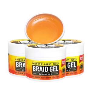 Gel Coiffant Professionnel Bio Pur Naturel pour Tresses Cheveux Bouclés Extensions Fixation Forte Texturisant Longue Durée Vente en Gros - Product Image 2