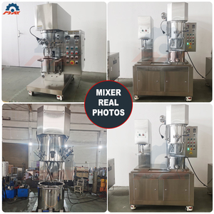 Mélangeur planétaire personnalisé à grande vitesse Mélangeur sous vide 10 litres Mélangeur planétaire double <span class=keywords><strong>pour</strong></span> empreintes dentaires Masses en silicone - Product Image 5