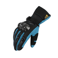 Gants de moto pour homme et femme, gants d'hiver épais imperméables à écran tactile pour le cyclisme