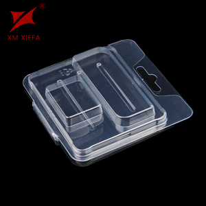 Emballage en blister transparent en PVC PET personnalisé OEM à prix avantageux avec trou de suspension - Product Image 1
